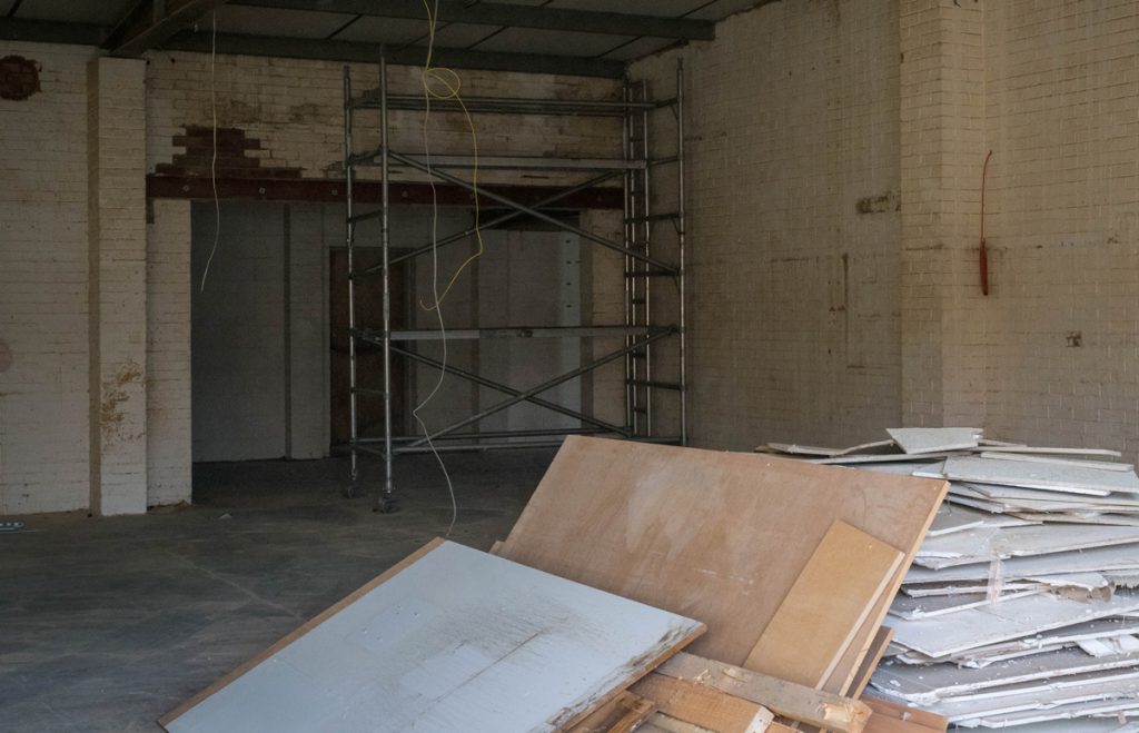 Main office before Diss Office refurbishment