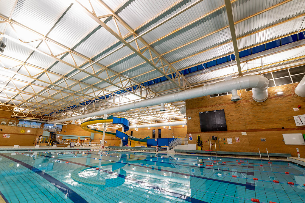 Waterworld Thetford new LED lighting